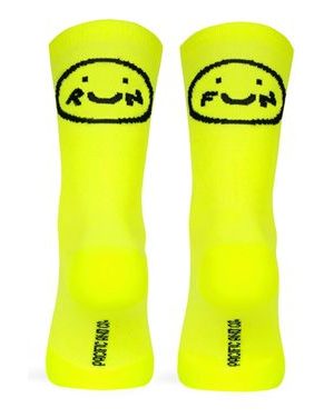Ponožky Pacific and Co Smile Run Socks Neon