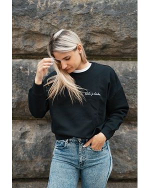 Dámská mikina Kolo je láska KJL - černá