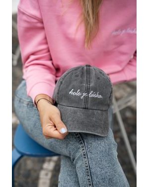 Kšiltovka Kolo je láska KJL vol.1 - šedá