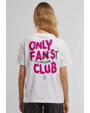 Dámské tričko Kolo je láska Only Fans Cycling Club - bílá