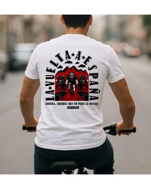 Tričko Bajk je láska La Vuelta unisex - biela