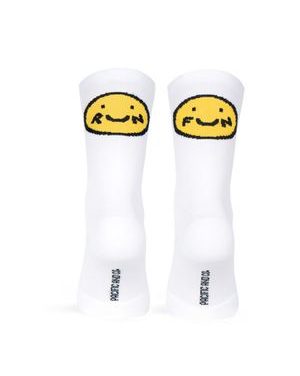 Ponožky Pacific and Co Smile Run Socks White