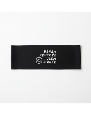 Čelenka Kolo je láska Běhám protože jsem single