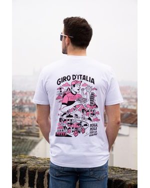 Tričko Bajk je láska Giro d´Italia unisex - biela
