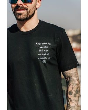 Tričko Bajk je láska O kolečko viac - čierna