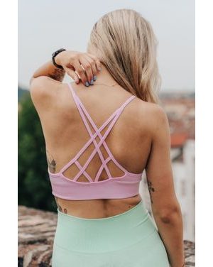 Podprsenka Fitko je láska Tak začni Cross straps - pink