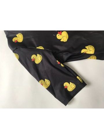 Dámský cyklistický dres Kolo je láska Quack me if you can - černá