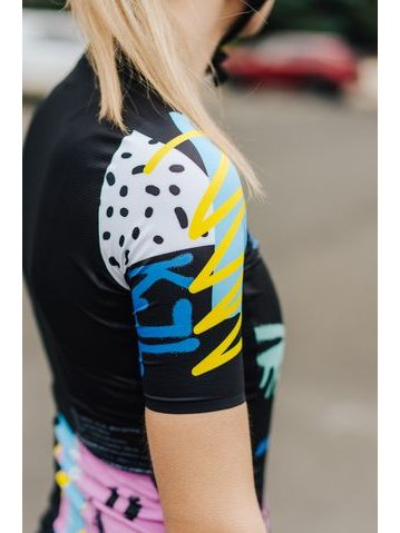 Pánské cyklistické kalhoty Kolo je láska - KJL - černá