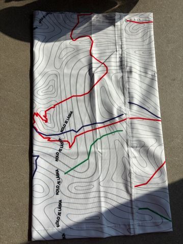 Scaldacollo La bici e amore Vrstevnice - bianco