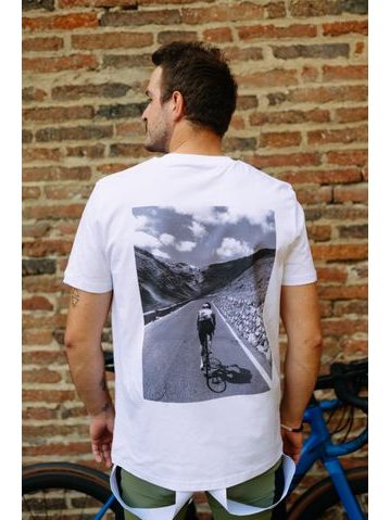 Tričko Kolo je láska Stelvio unisex - bílá