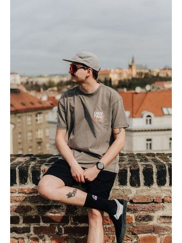 Tričko Kolo je láska Nejsem Cyklozmrd UNI - černá
