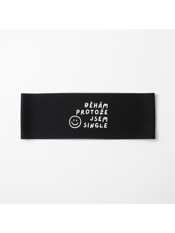 Čelenka Kolo je láska Běhám protože jsem single