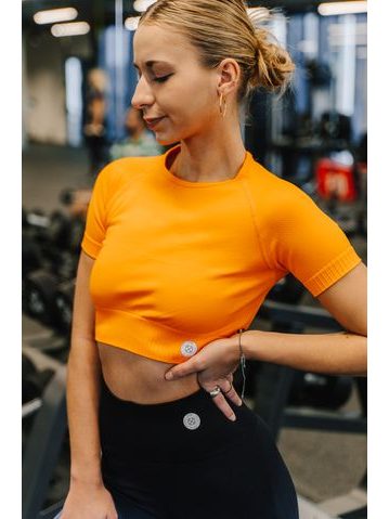 Sportovní tričko Fitko je láska - odvážná oranžová jako popelář