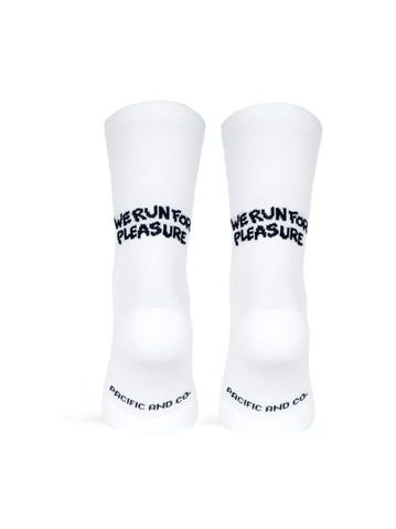 Pacific and Co Run For Pleasure White Socks