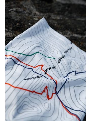 Nákrčník Kolo je láska Vrstevnice - černá