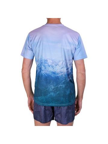 WildTee Běžecké triko CAO PURPLE - Fialová