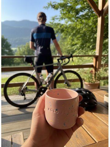 Ponožky Pacific and Co. Coffee Club - růžová