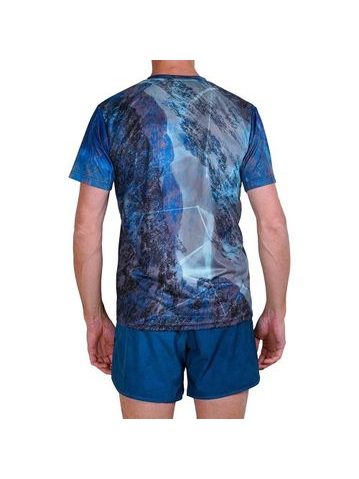 WildTee Běžecké triko CAO PURPLE - Fialová