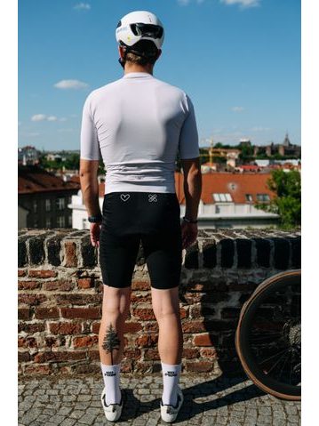 Dámské cargo cyklistické kalhoty Kolo je láska No Broken hearts - hnědá