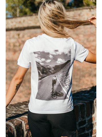 Tričko Kolo je láska Stelvio UNI - bílá