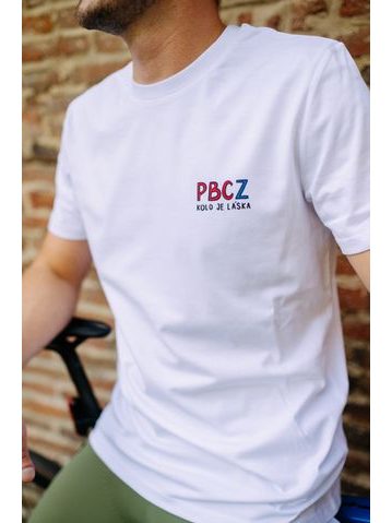 Tričko Kolo je láska Série cyklistů Těžká váha - unisex - černá