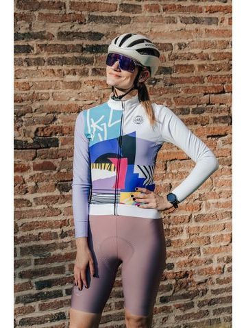 Dámské cyklistické kalhoty Kolo je láska - KJL - růžová