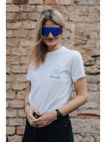 Tričko Kolo je láska JES ŠAJNÍ unisex - černá