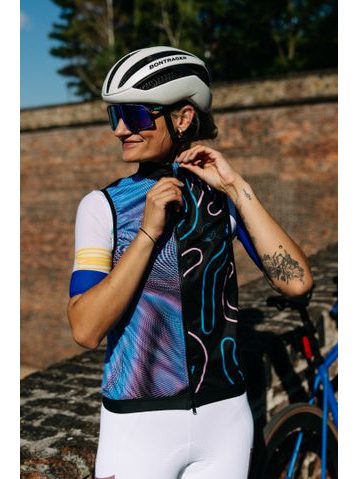 Cyklistická vesta na kolo Kolo je láska unisex - Schizofrenic