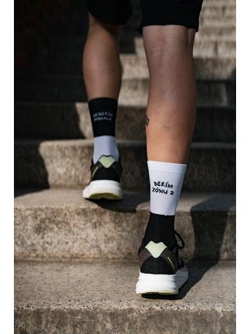 Ponožky na kolo Kolo je Láska Cyklozmrd vol.2 - bílá