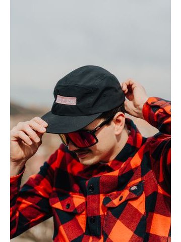 Kšiltovka Kolo je láska Pink Love 5 panel - modrá