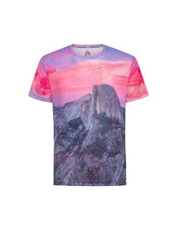 Funkční tričko WildTee HALF DOME - růžová