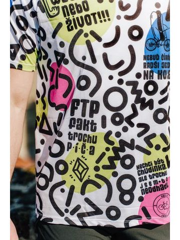 Dámské cargo cyklistické kalhoty Kolo je láska No Broken hearts - černá