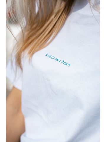 Tričko Kolo je láska Práce počká, kolo ne unisex oversize - krémová