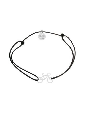 Ponožky na kolo Kolo je Láska Moje kolo je lepší - černá