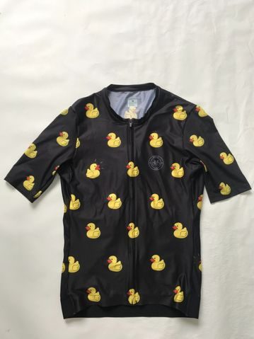 Pánský cyklistický dres Kolo je láska Quack me if you can - černá