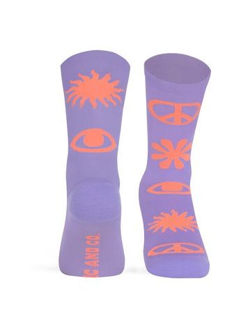 Ponožky Pacific and Co PEACE - LAVENDER