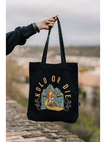 Plátěná taška Kolo je láska Kolo or Die