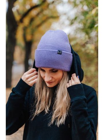 Zimní čepice Kolo je láska Pink Love - černá