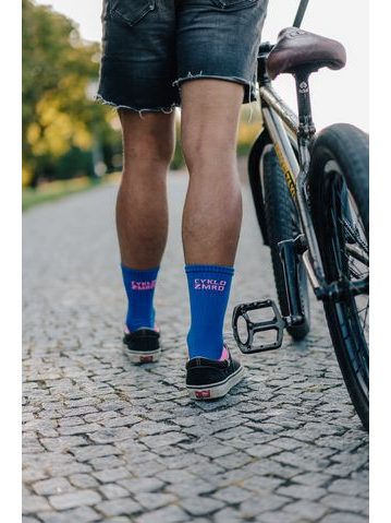 Ponožky na kolo Kolo je Láska Cyklozmrd vol.2 - bílá