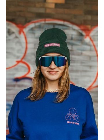 Zimní čepice Kolo je láska UNI - černá