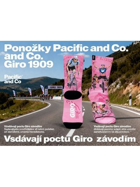 Ponožky Pacific and Co. Giro 1909