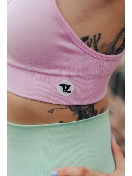 Podprsenka Fitko je láska Tak začni Cross straps - pink