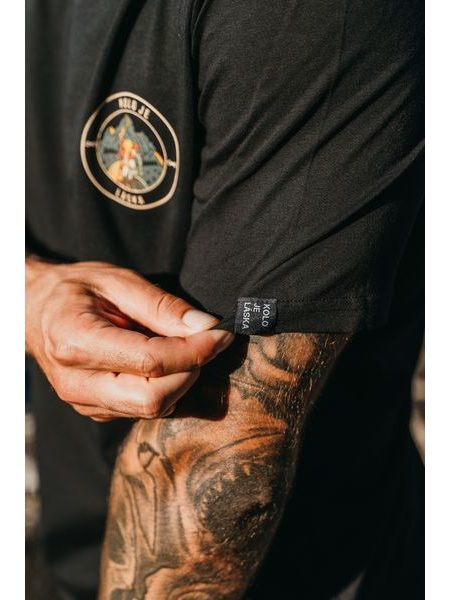 Tričko Kolo je láska Kolo Or Die unisex - černá