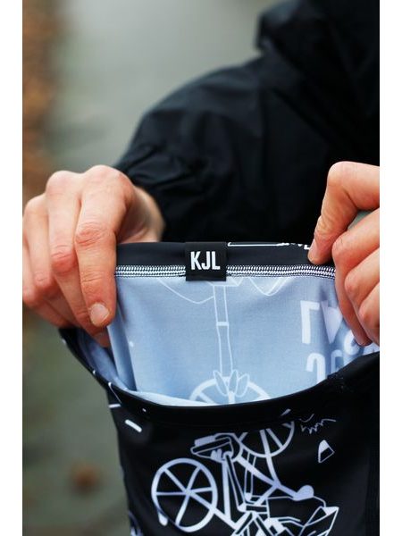 Nákrčník Kolo je láska Kolo or Die - černá