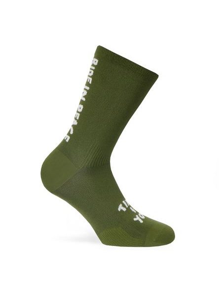 Ponožky Pacific and Co Ponožky Ride In Peace - zelená