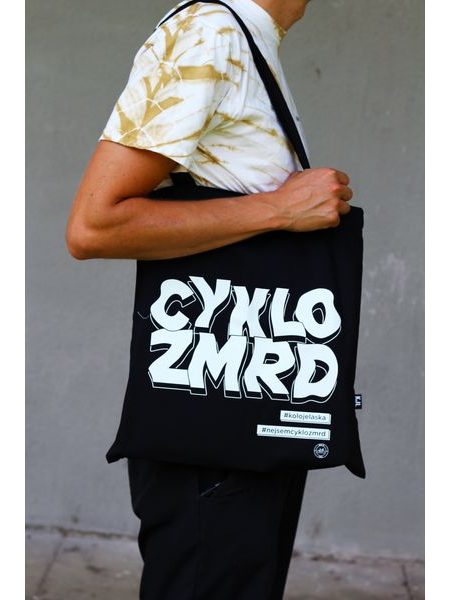 Plátěná taška Kolo je láska Nejsem Cyklozmrd