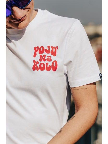 T-shirt La bici e amore Vai in bici unisex con rosso