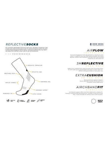 Ponožky Pacific and Co Smile Run Socks White