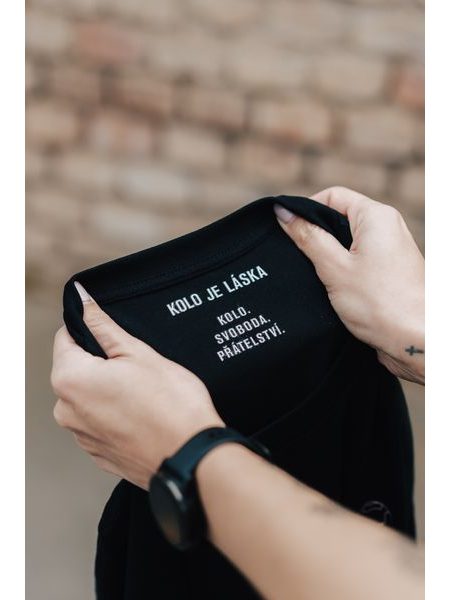 Tričko Kolo je láska collab PMS - Svět potřebuje víc cyklistek