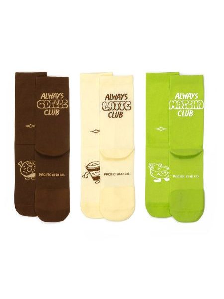 Ponožky Pacific and Co Dárkové balení "BARISTA COLLECTION"